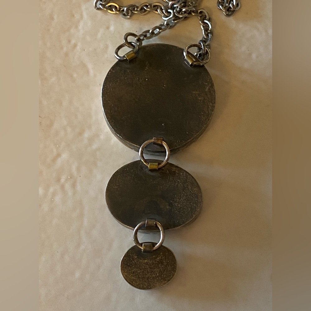 Fossil Stone & Turquoise Necklace - Picture 8 of 10